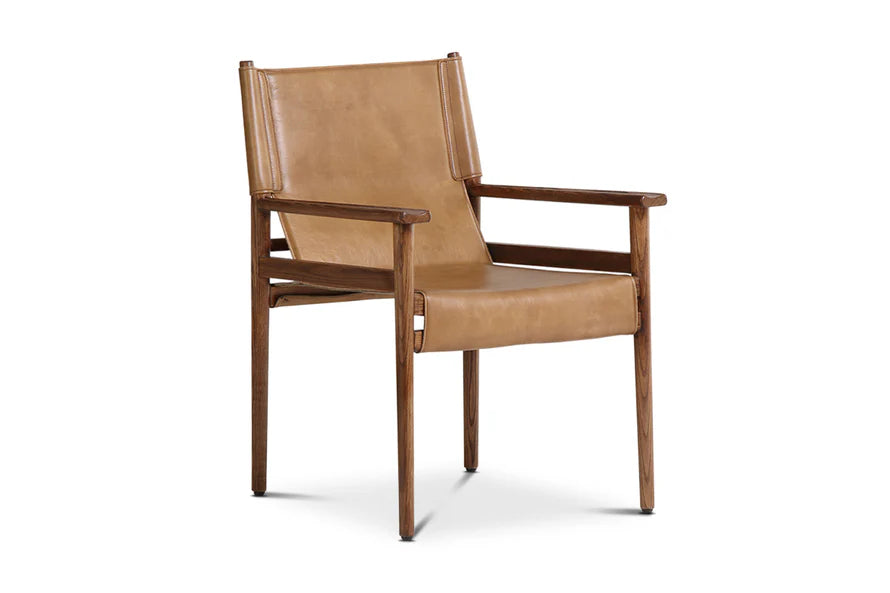 Heath Leather Dining Chair - Provance Furniture
