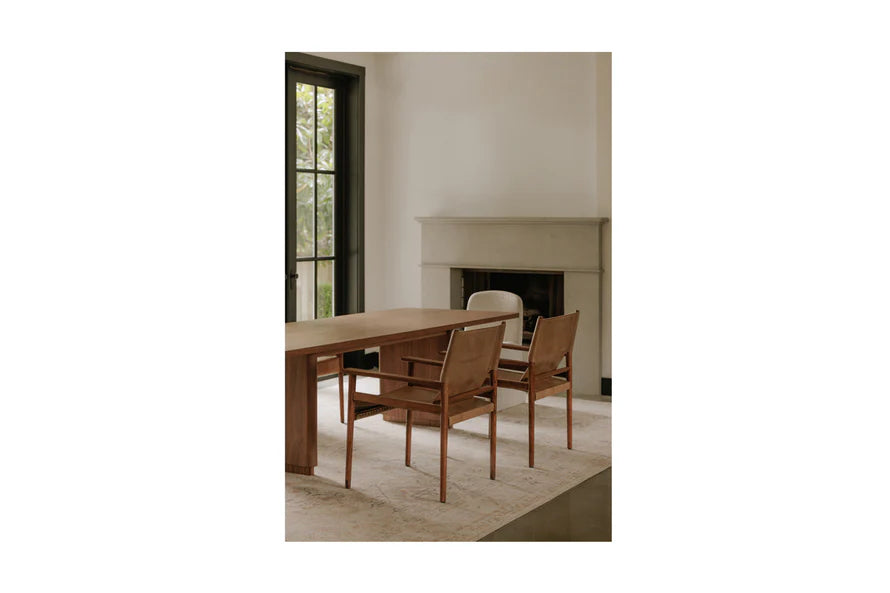 Heath Leather Dining Chair - Provance Furniture