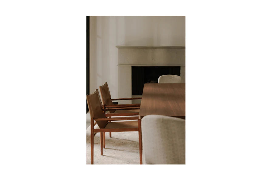 Heath Leather Dining Chair - Provance Furniture