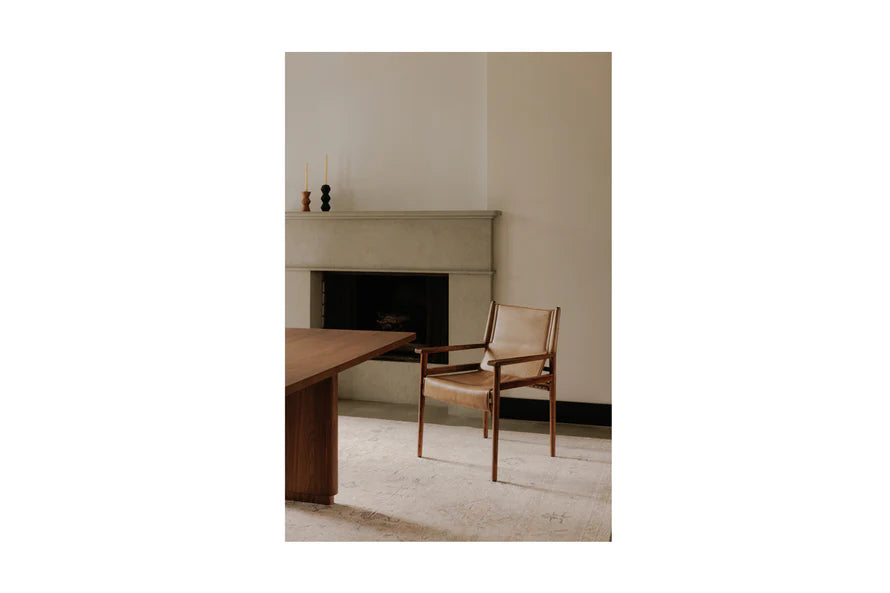 Heath Leather Dining Chair - Provance Furniture