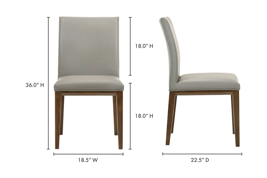 Chalet Leather Dining Chair - SET OF 2 - Provance Furniture