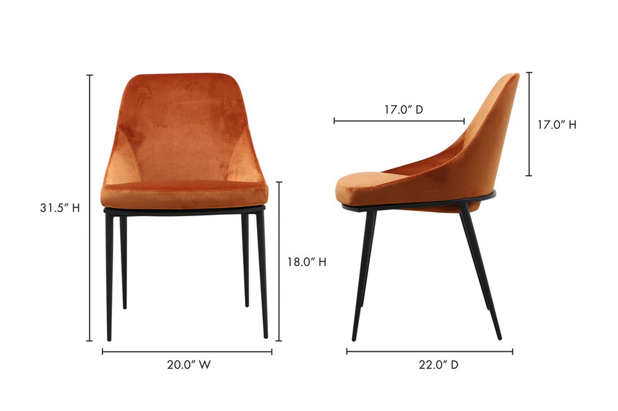 Sora Dining Chair - SET OF 2 - Provance Furniture