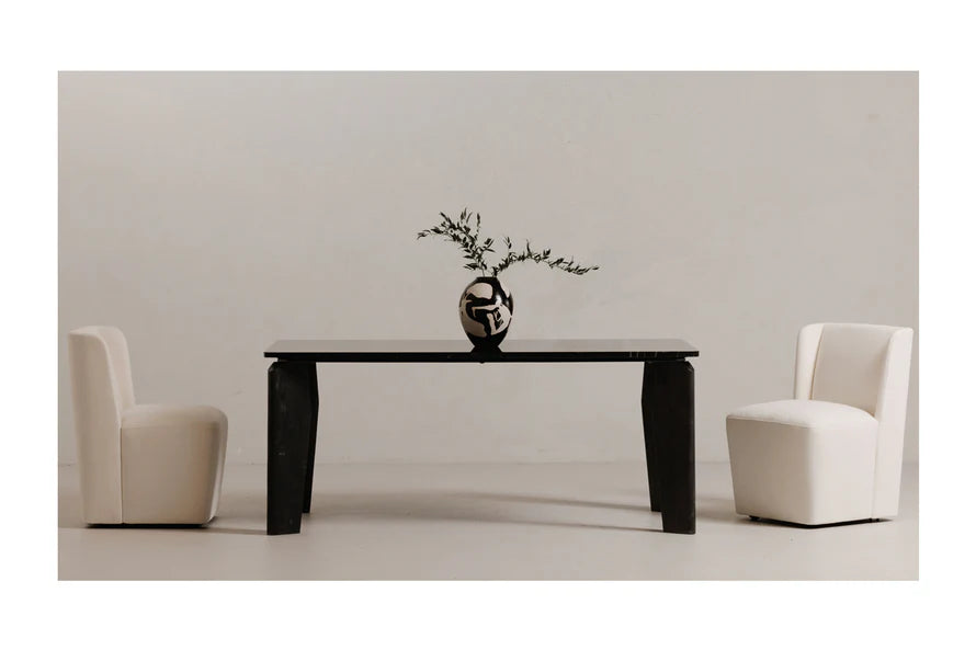 Darla Rolling Dining Chair - Provance Furniture