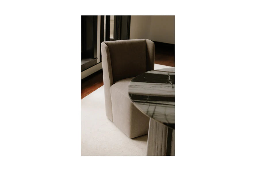 Darla Rolling Dining Chair - Provance Furniture