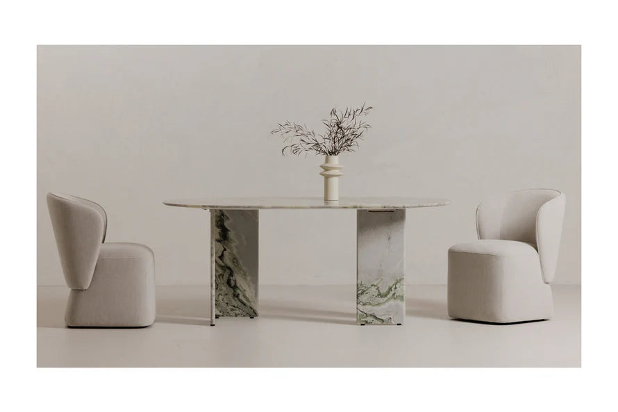 Mystique Rolling Dining Chair - Provance Furniture