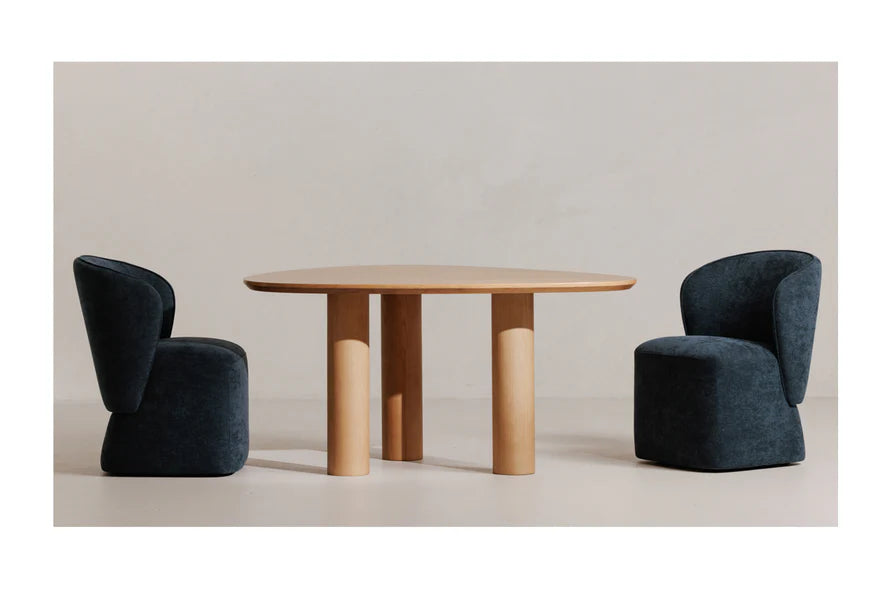 Mystique Rolling Dining Chair - Provance Furniture