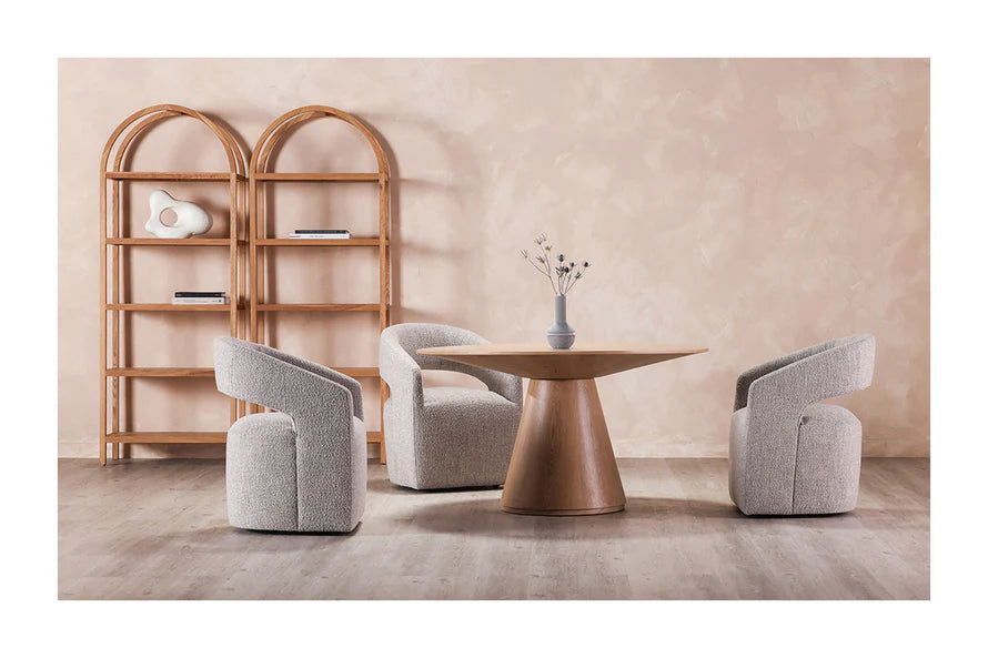 Fiona Rolling Dining Chair - Provance Furniture