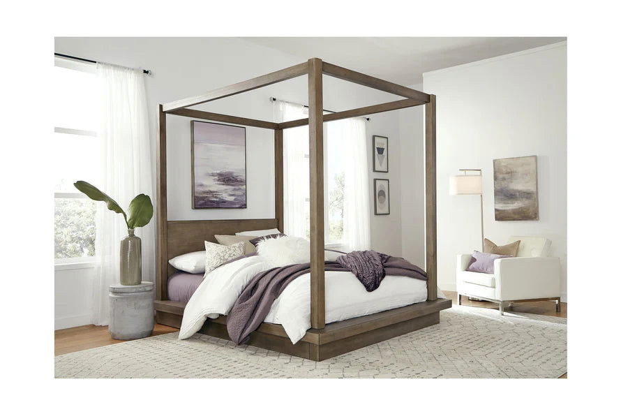 Lenox Canopy Platform Bed - Provance Furniture