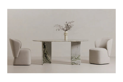 Mystique Rolling Dining Chair - Provance Furniture