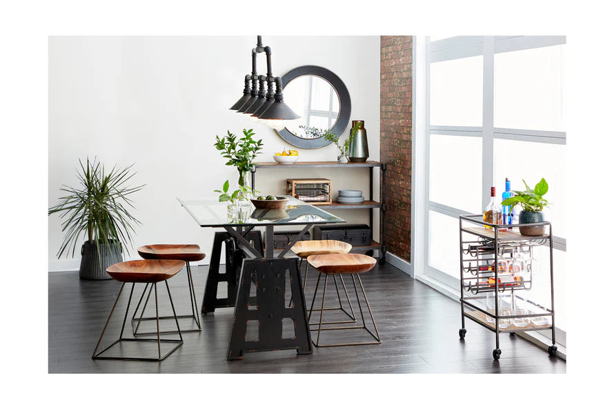 Naomi Dining Stool - Provance Furniture