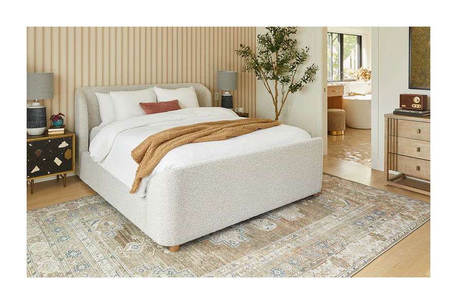 Kira Upholstered Platform Bed - Provance Furniture